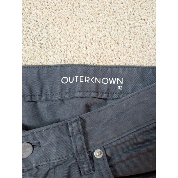 Outerknown S.E.A. Jeans Blue Gray Roamer 5 Pocket Chino Pants Men's 32x29 - Picture 2 of 8
